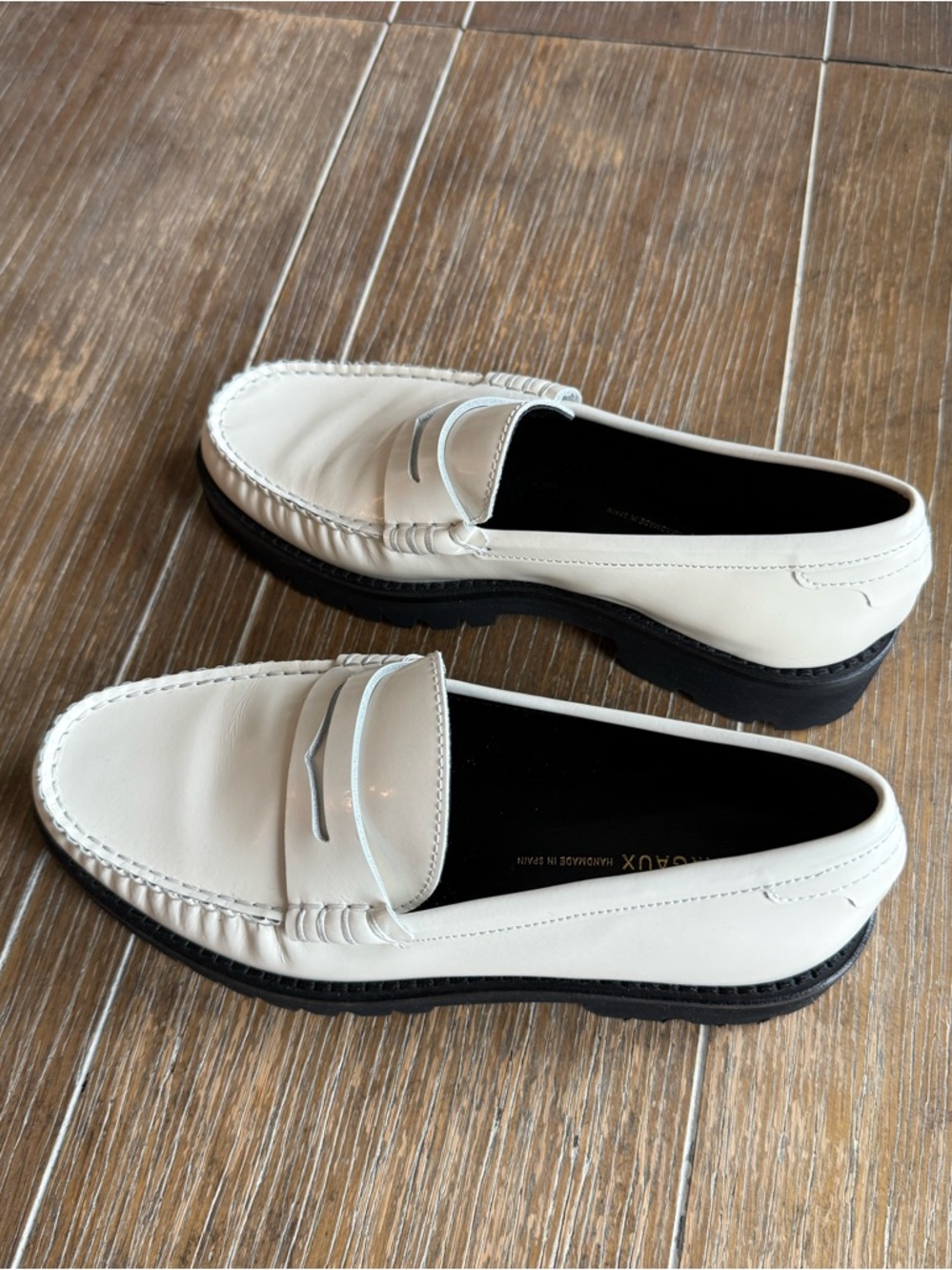 Margaux Louisa Loafer in Cream (NWOT, Size 36.5, handmade in Spain) - Picture 5 of 6